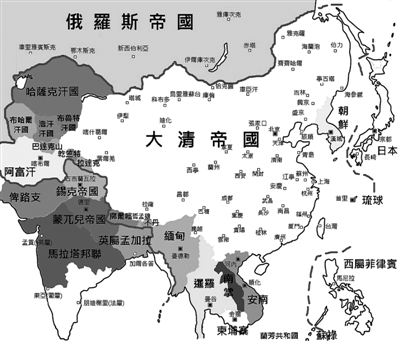 历史上中国的 附属国