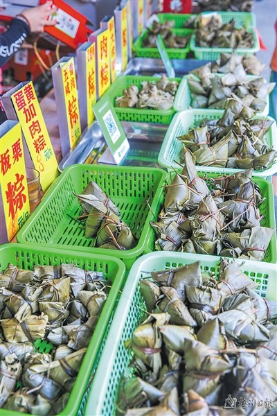 端午至粽子热销
