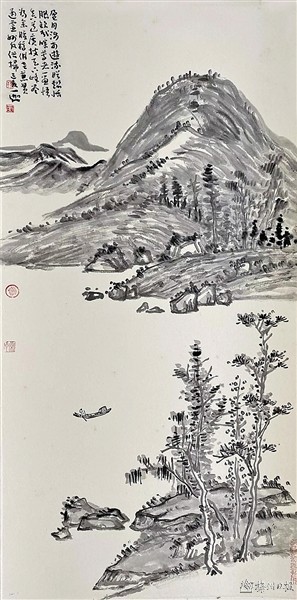 唐季吴道子可谓是写意山水画之创始者了,一日画就三百里嘉陵江之景