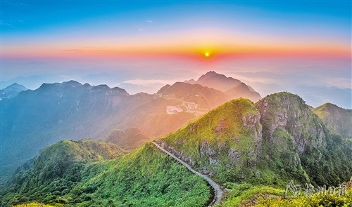 阴那山国家森林公园胜景.